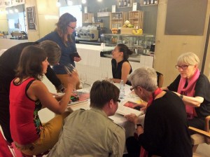 Ansturm nach der Lesung