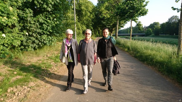 Wir kommen! Eva Schweizer, Karin Rüegg und Corinne Rufli 